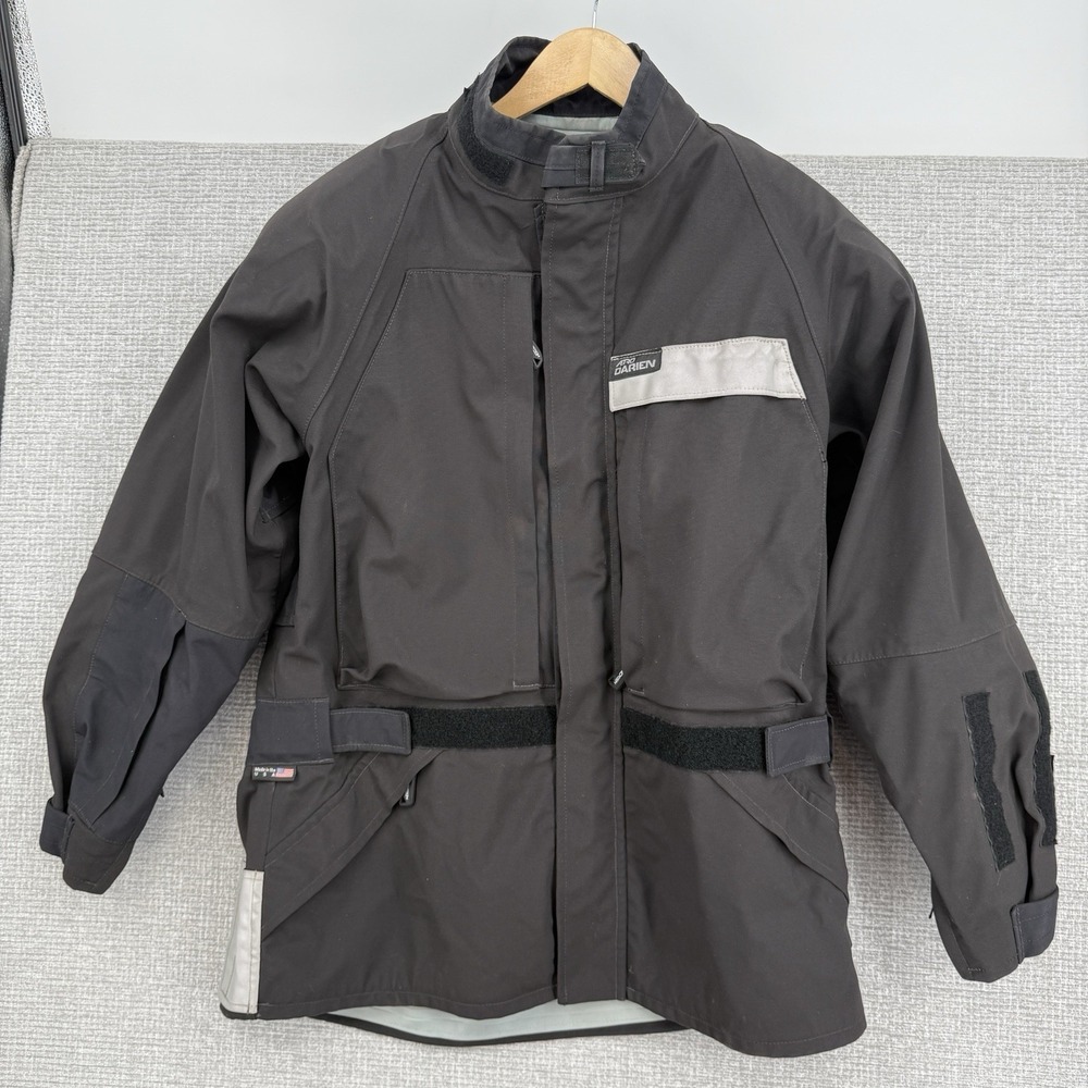 Vintage Darian Roadcrafter Motorcycle Jacket. Sz L Aerostitch Full Armor Padding